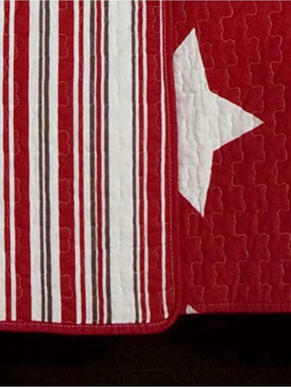 Red Star & Stripe Quilt Set
